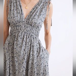 Sophia Smocked Midi Dress in Florentine Floral- Size M